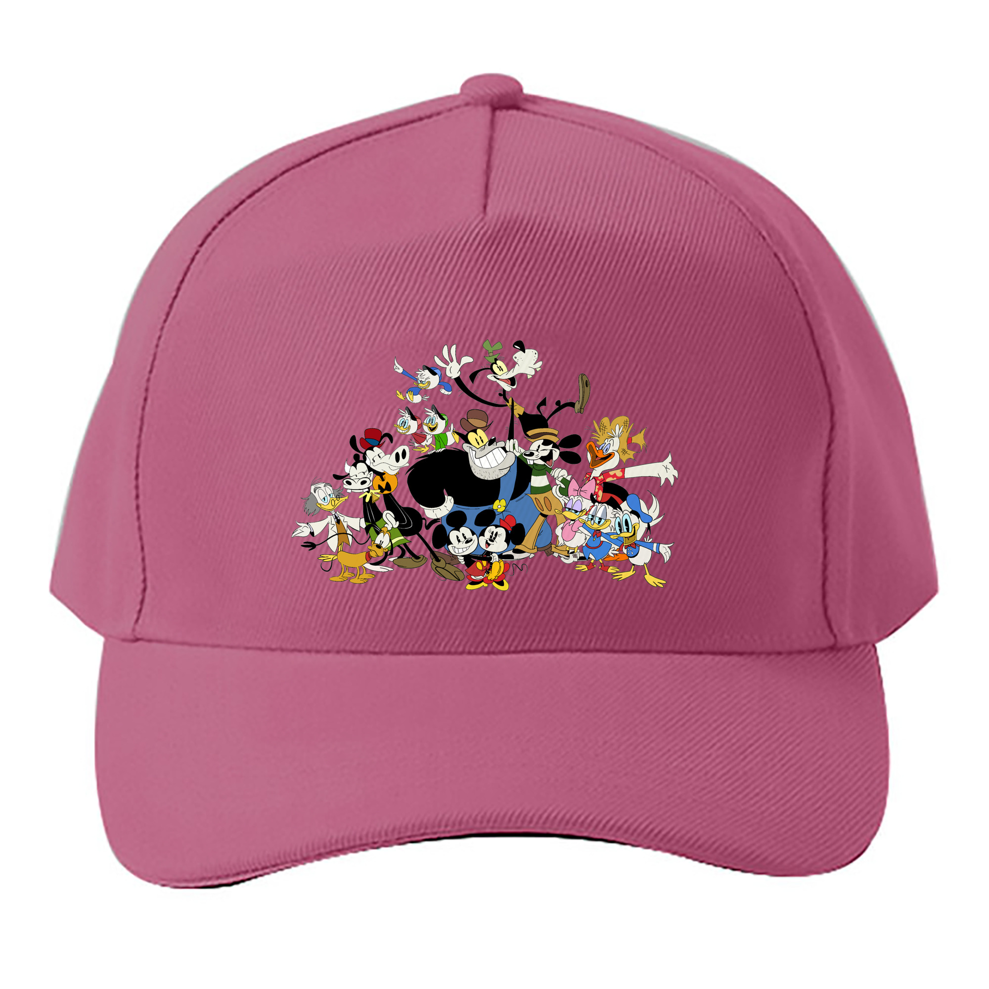（画像用） ミッキーマウス Mickey Mouse ベースボールキャップ 綿100％ 男女兼用 帽子 スポーツ